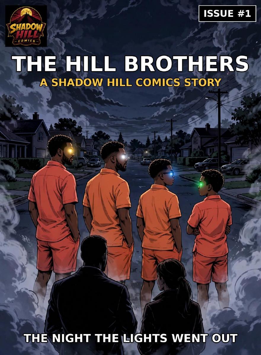 The Hill Brothers Issue #1 — The Night the Lights Went Out cover